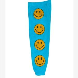 Aviator Nation Kids Blue Smiley Sweatpants